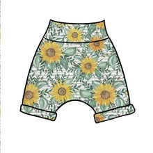 Load image into Gallery viewer, Sunflower - Harem rolled shorts
